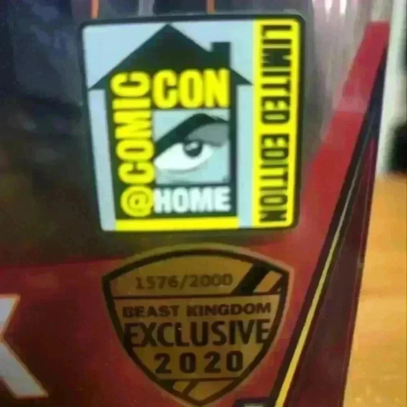 EAA133 Tony Stark Nano Suit SDCC 2020 Beast Kingdom LE 1576/2000 Egg Attack - Picture 6 of 6